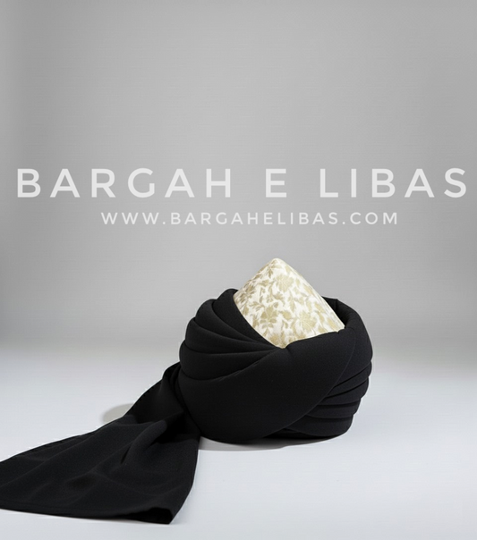 Black Shahi Classic Pagdi
