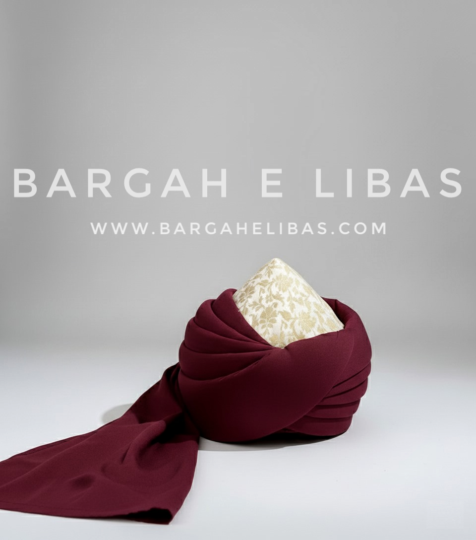 Maroon Shahi Classic Pagdi