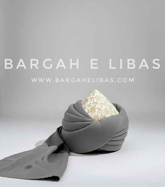 Grey Shahi Classic Pagdi