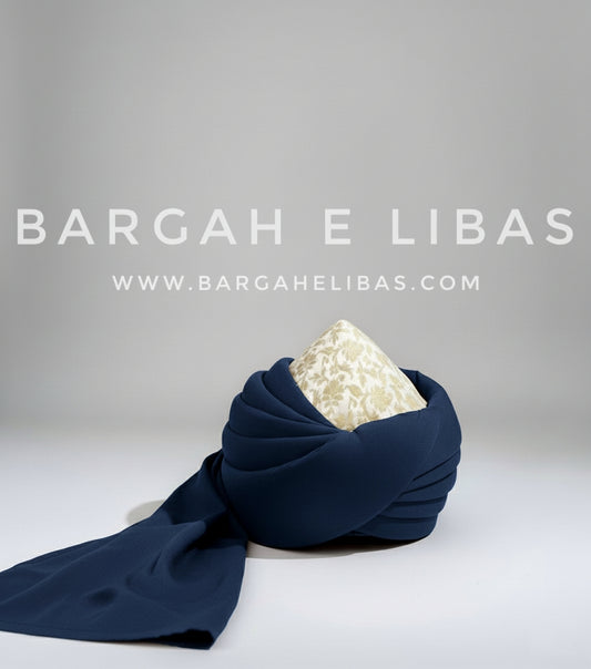 Blue Shahi Classic Pagdi